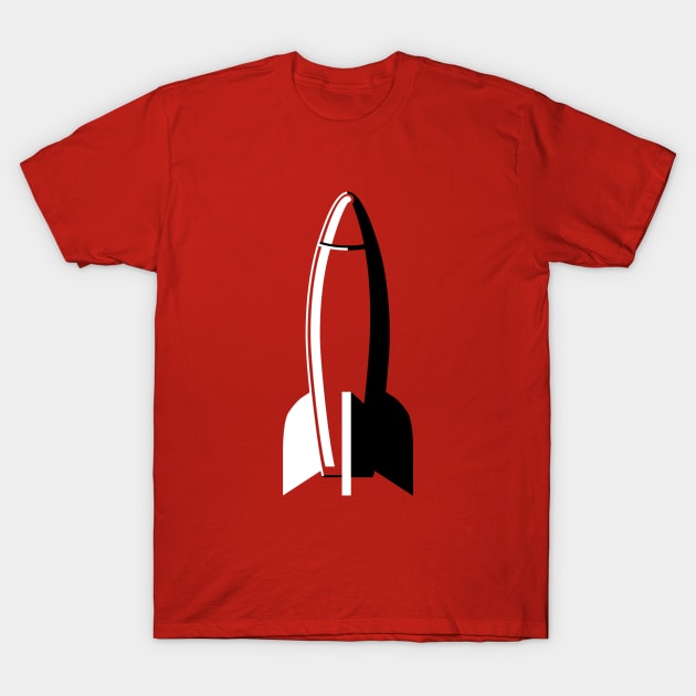 Rocket Graphic T-Shirt by Skatee